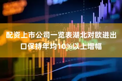 配资上市公司一览表湖北对欧进出口保持年均10%以上增幅