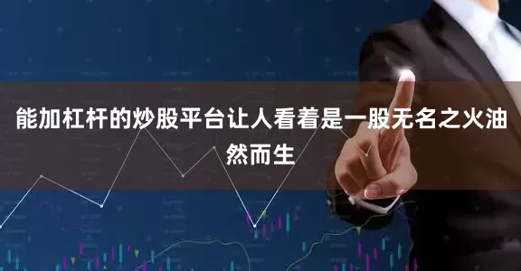 能加杠杆的炒股平台让人看着是一股无名之火油然而生